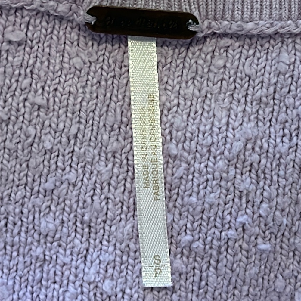Free People Lavender Sweater - Picture 6 of 13